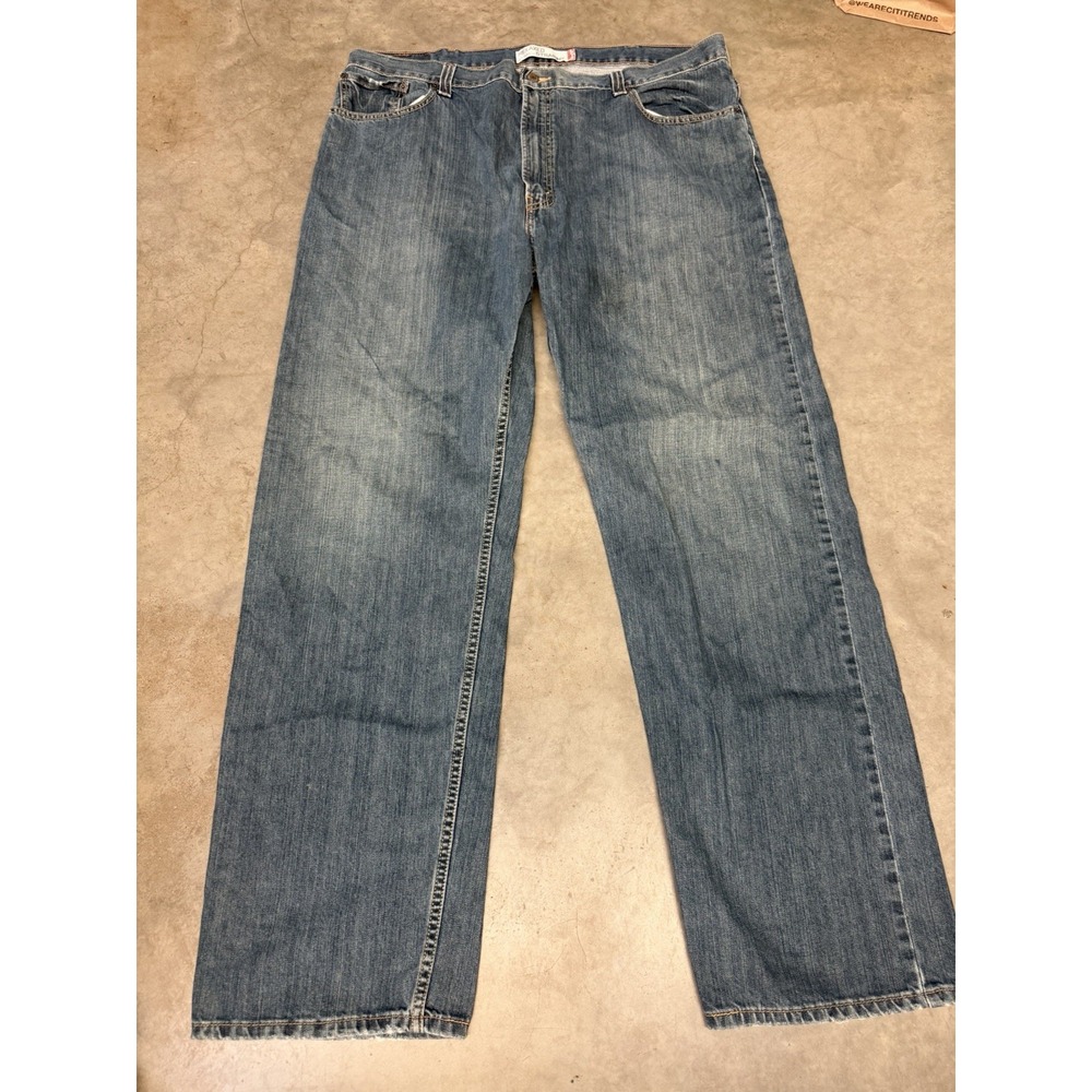 Levis 559 Relaxed Straight Fit Jeans Mens 42x34 Medium Wash Denim Stretch A52015